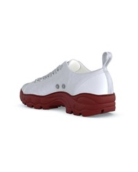 Женские белые низкие кеды от Swear