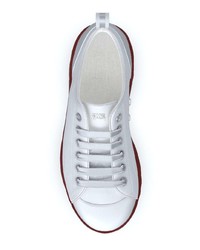 Женские белые низкие кеды от Swear