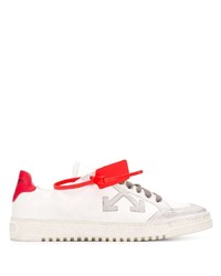 Мужские белые низкие кеды от Off-White