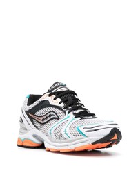 Мужские белые низкие кеды от Saucony