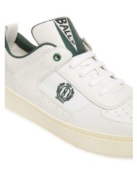 Мужские белые низкие кеды от Bally