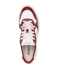 Мужские белые низкие кеды от AUTRY