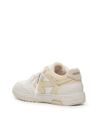 Мужские белые низкие кеды от Off-White