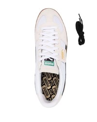 Мужские белые низкие кеды от Puma