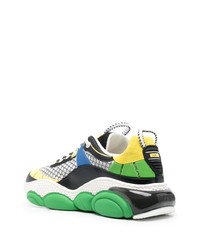 Мужские белые низкие кеды от Moschino