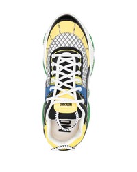 Мужские белые низкие кеды от Moschino