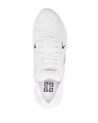 Мужские белые низкие кеды от Givenchy