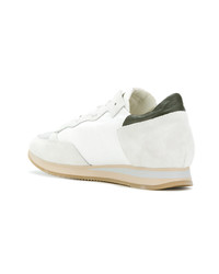 Мужские белые низкие кеды от Philippe Model