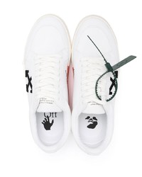 Мужские белые низкие кеды от Off-White