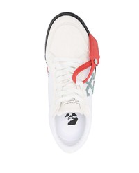 Мужские белые низкие кеды от Off-White