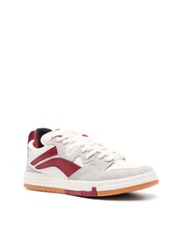 Мужские белые низкие кеды от Li-Ning