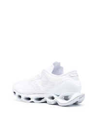 Мужские белые низкие кеды от Mizuno