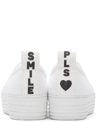 Женские белые низкие кеды от Joshua Sanders