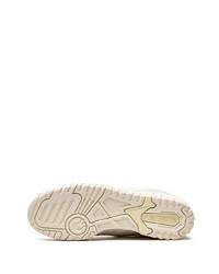 Мужские белые низкие кеды от New Balance