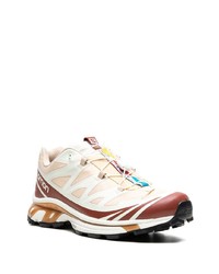 Мужские белые низкие кеды от Salomon