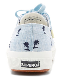 Женские белые низкие кеды от Superga