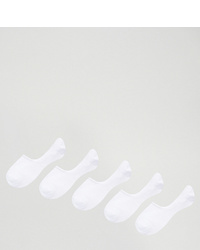 Мужские белые носки-невидимки от ASOS DESIGN