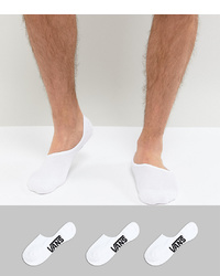 Мужские белые носки-невидимки от Vans