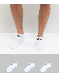Мужские белые носки-невидимки от Vans