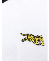 Мужские белые носки с принтом от Kenzo