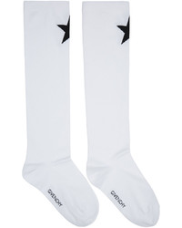 Женские белые носки со звездами от Givenchy