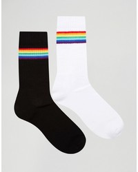 Мужские белые носки от Asos