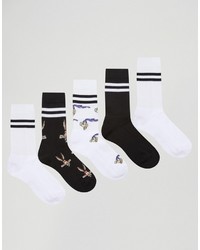 Мужские белые носки от Asos