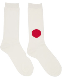 Женские белые носки от Blue Blue Japan