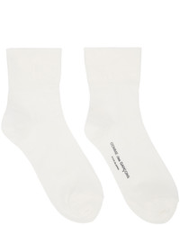 Женские белые носки от Comme des Garcons
