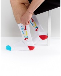 Мужские белые носки от HUF