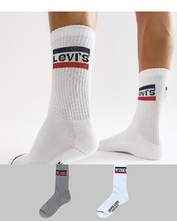 Мужские белые носки от Levi's