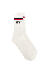 Мужские белые носки от N°21