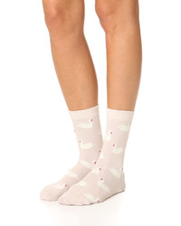 Женские белые носки от Kate Spade