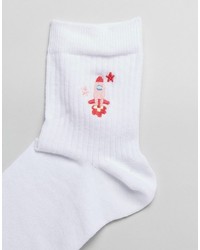 Женские белые носки от Asos