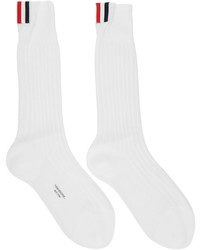 Женские белые носки от Thom Browne