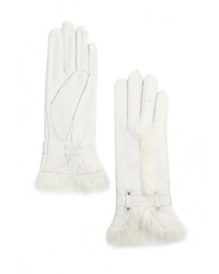 Женские белые перчатки от Fabretti