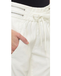 Женские белые пижамные штаны