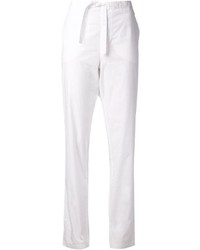 Женские белые пижамные штаны от Tomas Maier