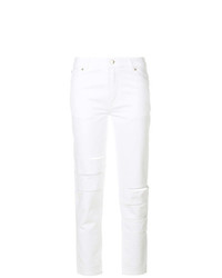 Белые рваные джинсы скинни от EACH X OTHER