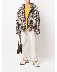 Мужские белые рваные джинсы от Heron Preston