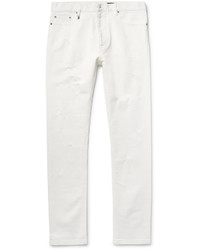 Мужские белые рваные джинсы от Marc Jacobs