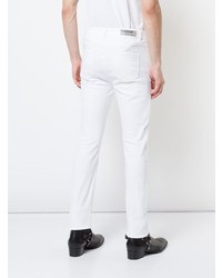 Мужские белые рваные джинсы от God's Masterful Children