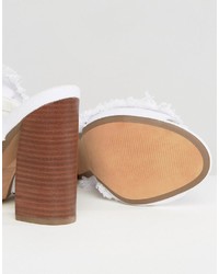 Белые сабо от Asos