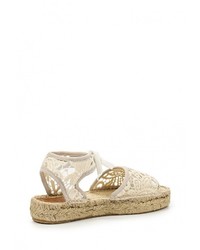 Белые сандалии на плоской подошве от BLT Baltarini