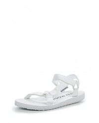 Белые сандалии на плоской подошве от Vero Moda