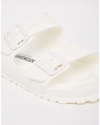 Мужские белые сандалии от Birkenstock