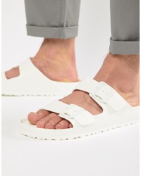 Мужские белые сандалии от Birkenstock