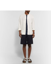 Мужские белые сандалии от Suicoke