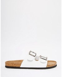 Мужские белые сандалии от Brave Soul