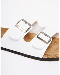 Мужские белые сандалии от Brave Soul